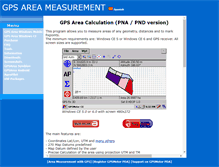 Tablet Screenshot of gpsmeter.com